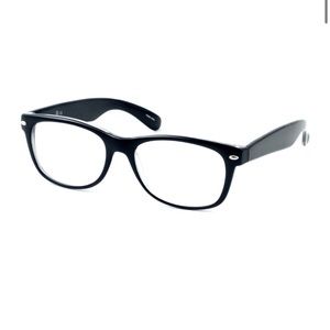 Soho 101 in Black-Crystal Designer Reading Glasses